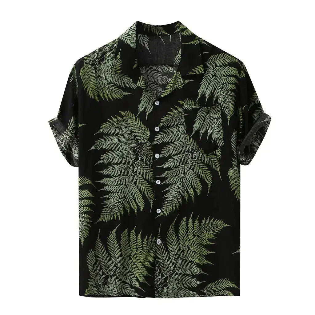 Hawaiian Casual Shirt Mens My Store