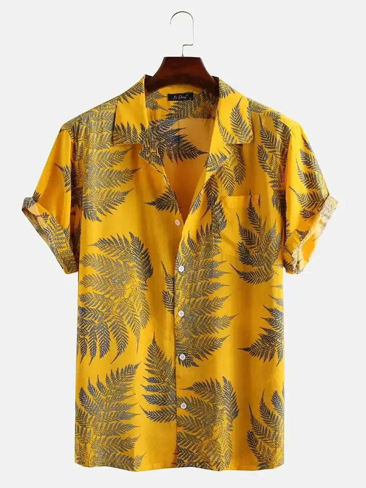 Hawaiian Casual Shirt Mens My Store