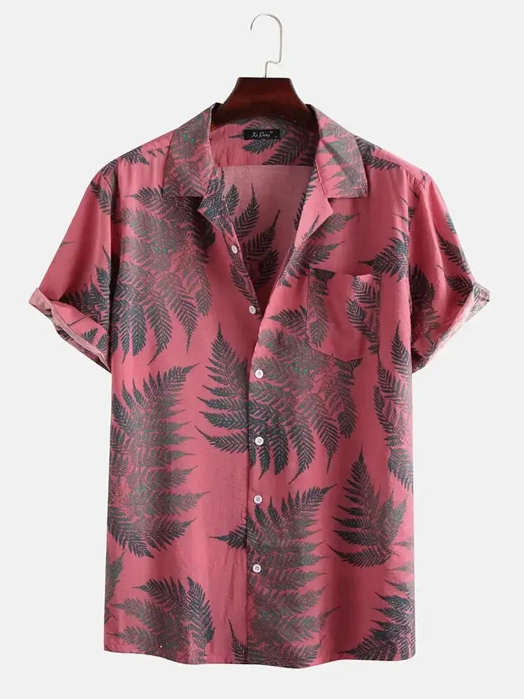 Hawaiian Casual Shirt Mens My Store