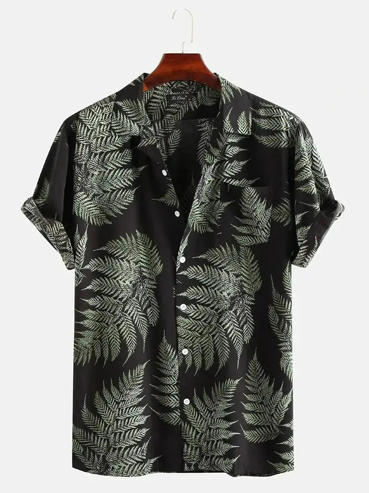 Hawaiian Casual Shirt Mens My Store